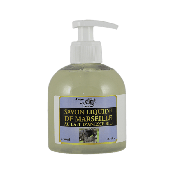 Savon liquide de Marseille au lait dâĂąnesse BIO 300ml