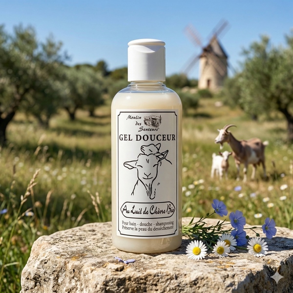 Gel douche au lait de chèvre bio