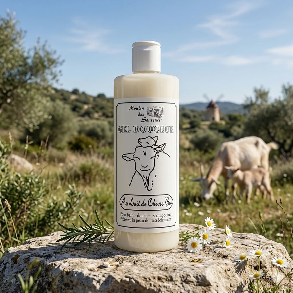 Gel douche au lait de chèvre bio