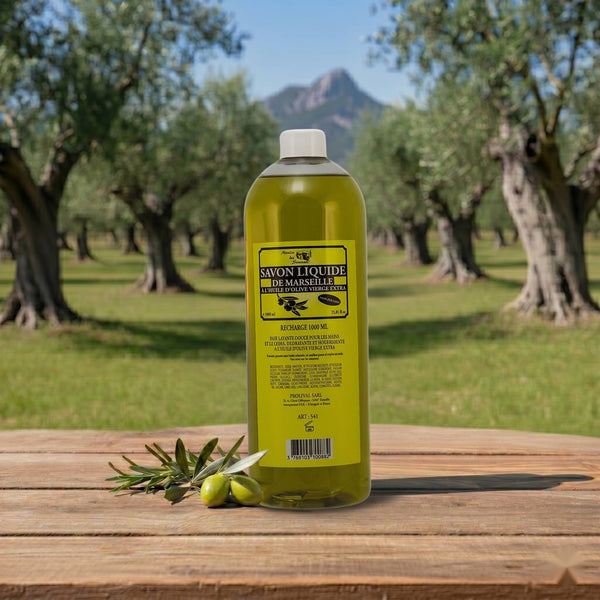 Savon Liquide de Marseille à l'Huile d'Olive 1L