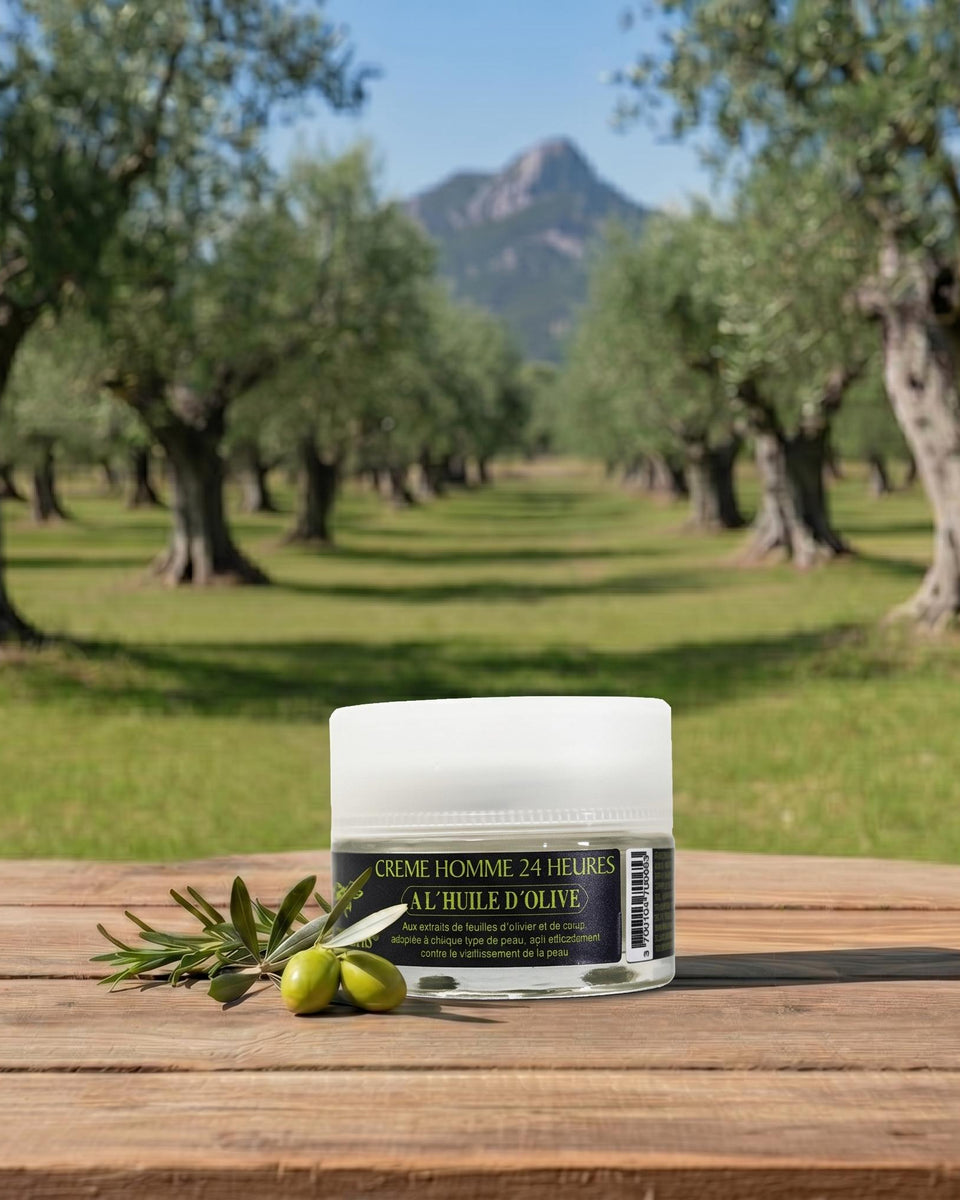 Crème Visage Homme à l'Huile d'Olive 50 ml