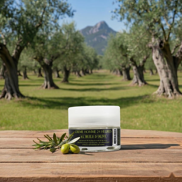 Crème Visage Homme à l'Huile d'Olive 50 ml