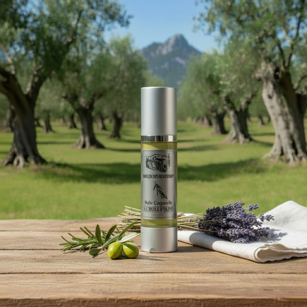 Huile de massage à l'Huile d'Olive & Aloe Vera 50ml