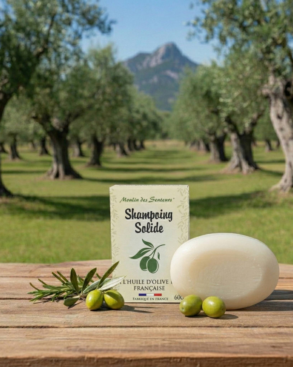 Shampoing solide à l'huile d'olive bio 60g
