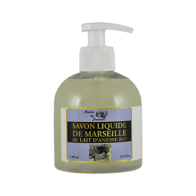 Savon liquide de Marseille au lait d’ânesse BIO 300ml