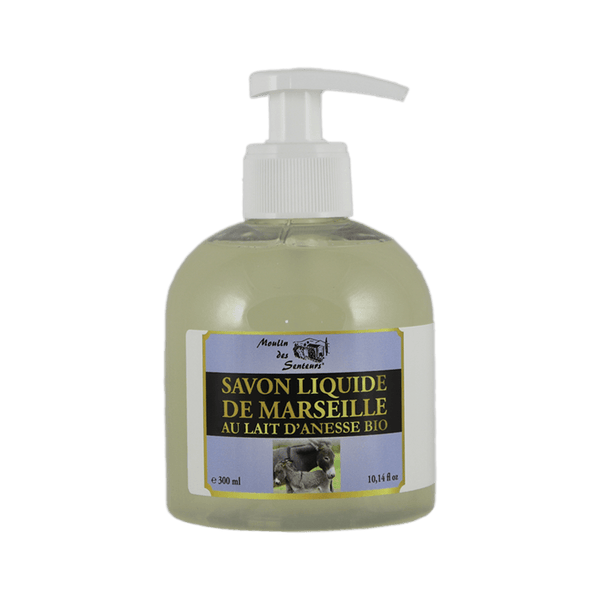 Savon liquide de Marseille au lait d’ânesse BIO 300ml